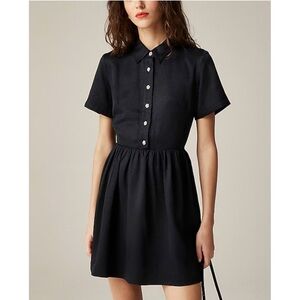 J. CREW Collection shirtdress with jewel buttons CF624